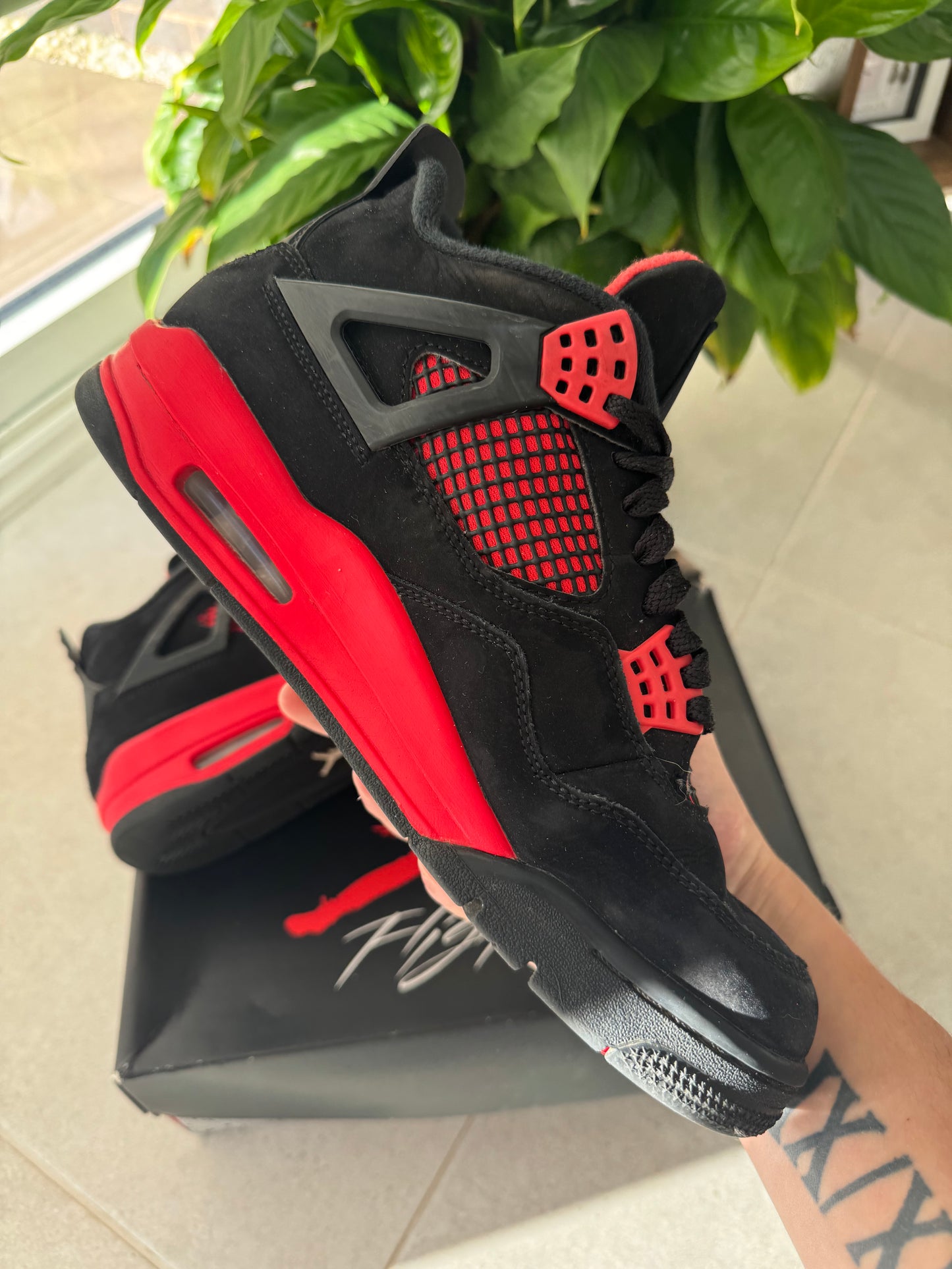 Jordan 4 Retro Red Thunder