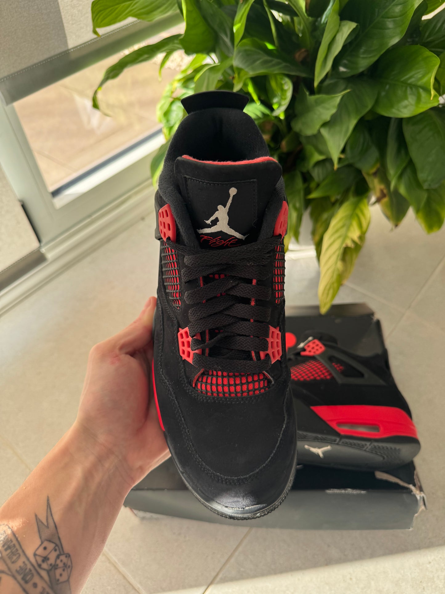 Jordan 4 Retro Red Thunder