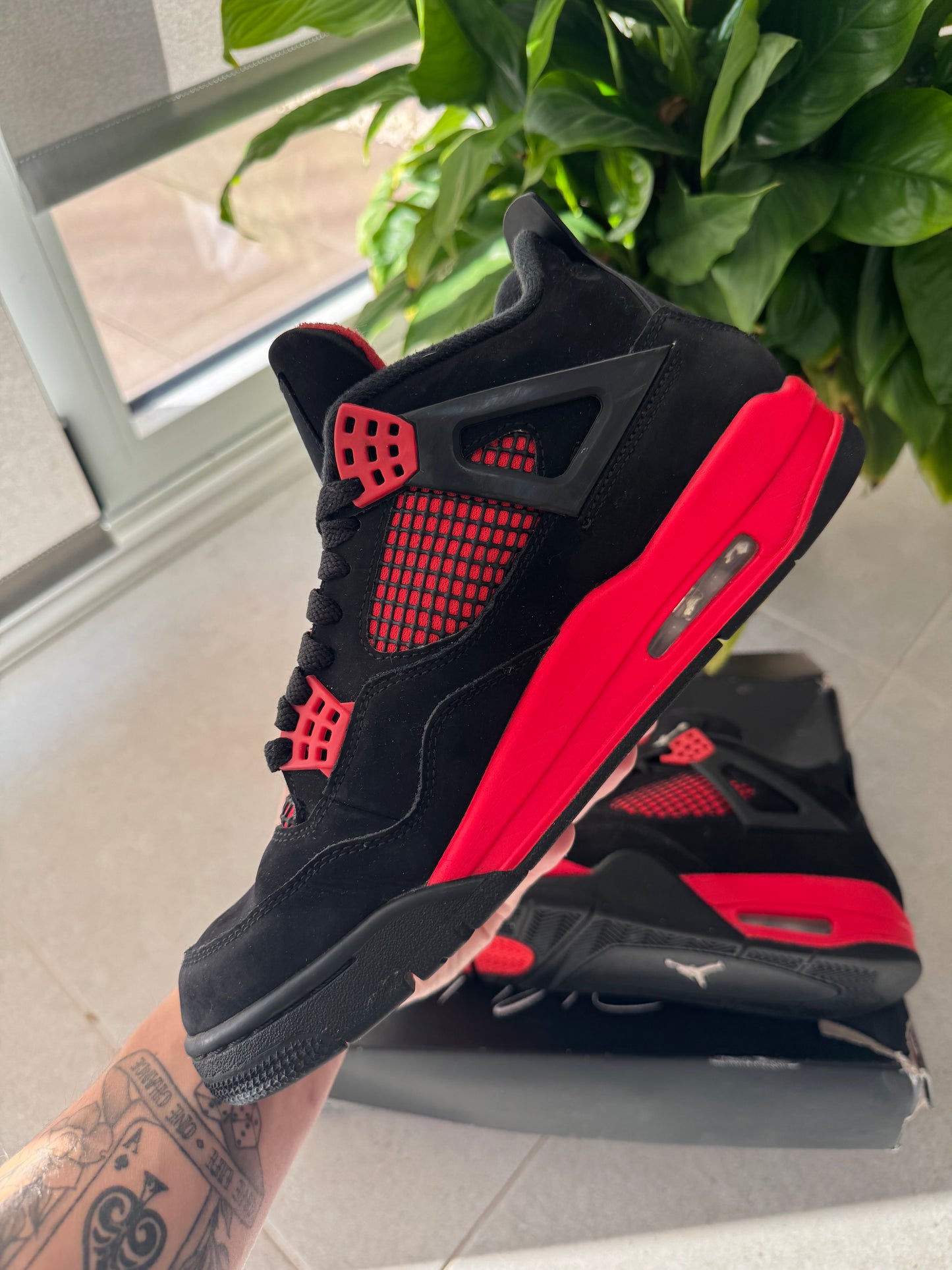 Jordan 4 Retro Red Thunder