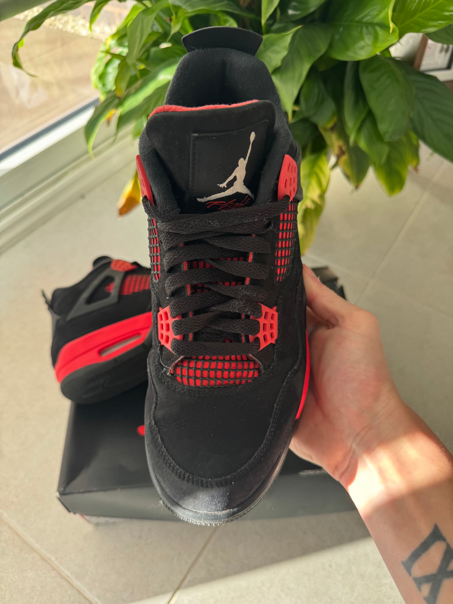 Jordan 4 Retro Red Thunder