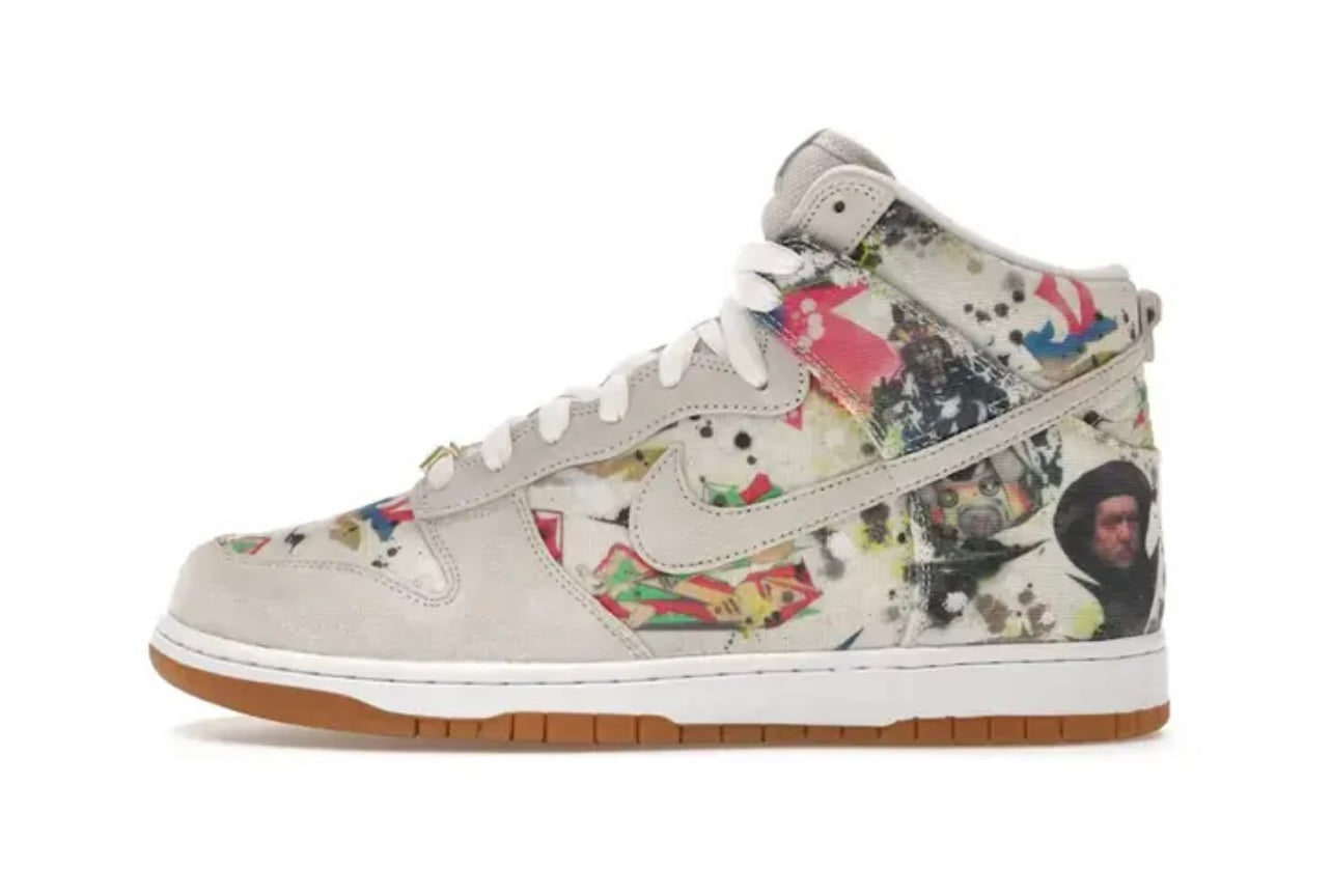 Supreme Nike SB Dunk High Rammellzee Multi