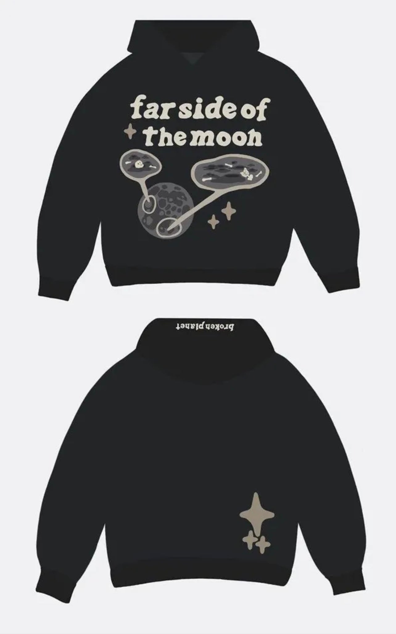 Broken Planet Farside Of The Moon Hoodie