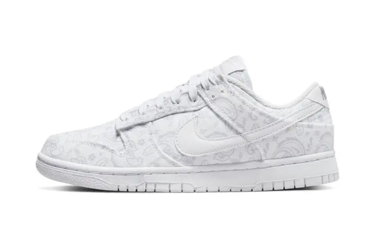 Nike Dunk Low Paisley White W – SOLSNEAKS