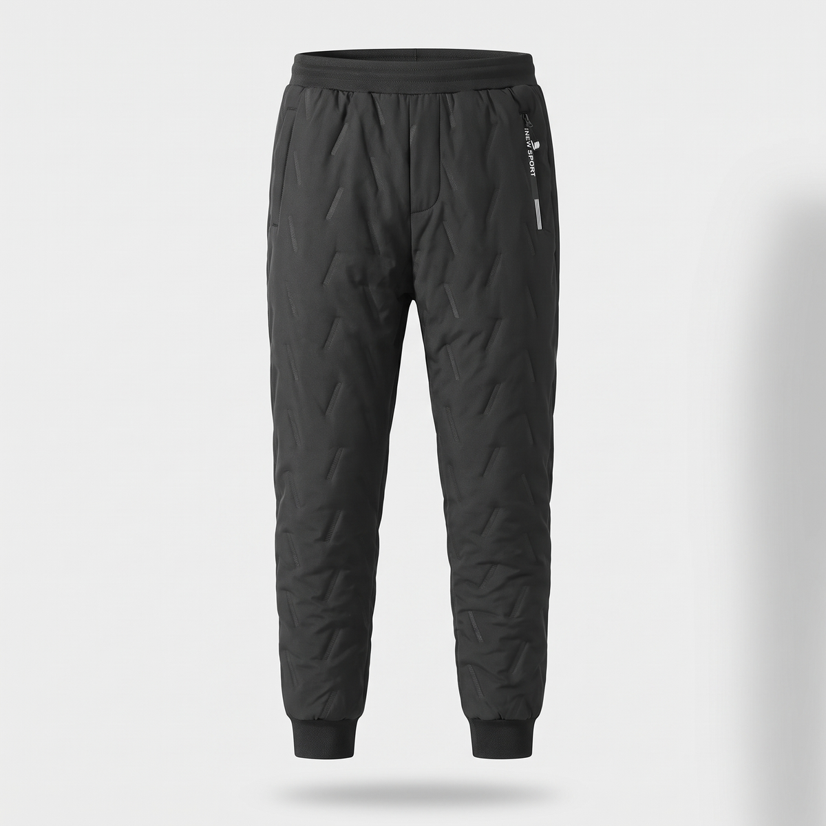 Men's Fleece Lined Trousers - Sherpa Thermal Winter Joggers
