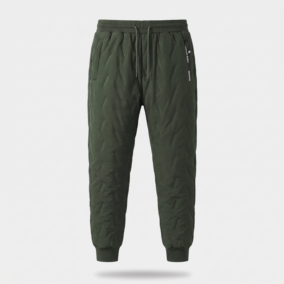 Men's Fleece Lined Trousers - Sherpa Thermal Winter Joggers