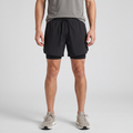 Men's Running Shorts - 2 in 1 Liner - Phone & Zip Pocket Gym Shorts