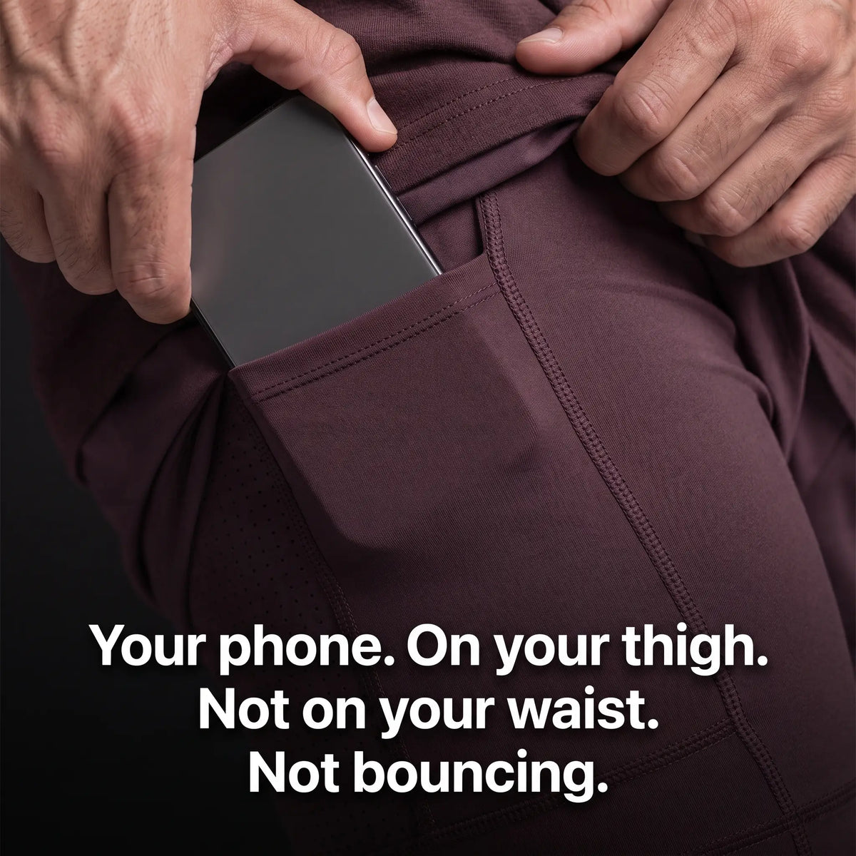 Men's Running Shorts - 2 in 1 Liner - Phone & Zip Pocket Gym Shorts