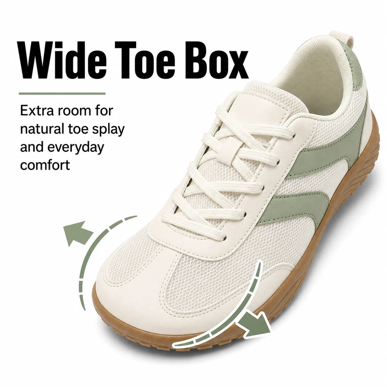 Barefoot Walking Shoes with Wide Fit Toe Box & Non-Slip Sole Unisex