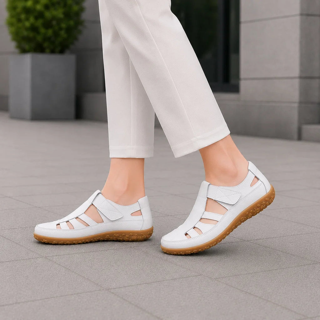 Comfort Wide Toe Box Leather Comfort Shoes