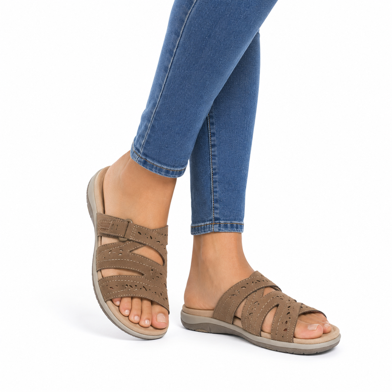 Women' Summer Comfort Sandals Adjustable Soft Soles