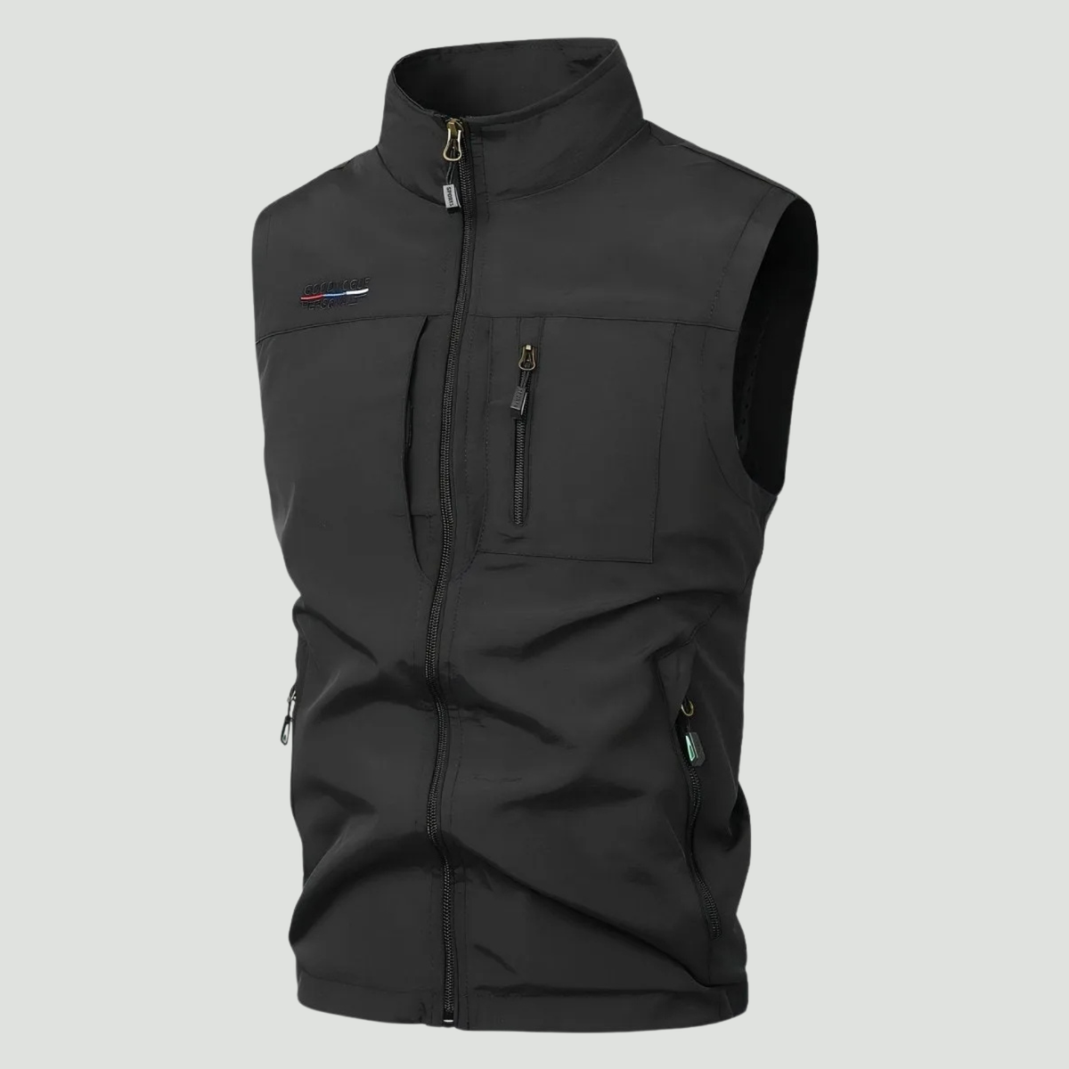 Lightweight Multi-Pocket Outdoor Gilet – Quick-Dry Layer for Active Use
