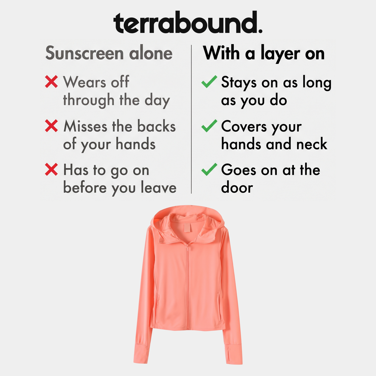Women's Zip-Up Sun Hoodie - UPF 50+ Lightweight UV Protection Jacket