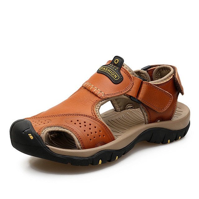 Men’s Extra Wide Toe Comfort Sandals with Adjustable Straps