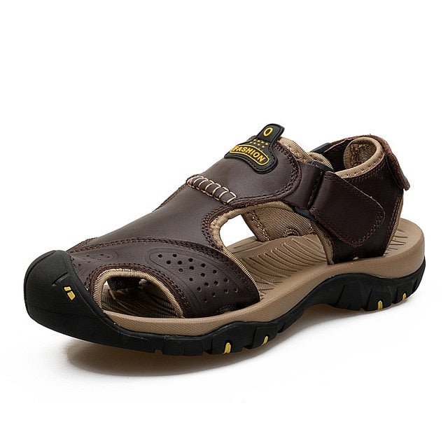 Men’s Extra Wide Toe Comfort Sandals with Adjustable Straps