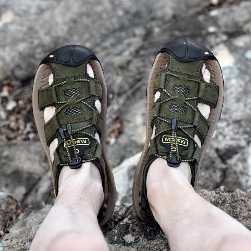 Men’s Hiking Sandals Comfort Sandals with Adjustable Straps
