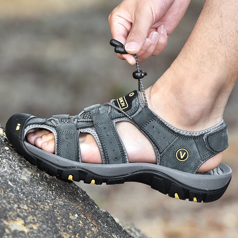 Men’s Hiking Sandals Comfort Sandals with Adjustable Straps