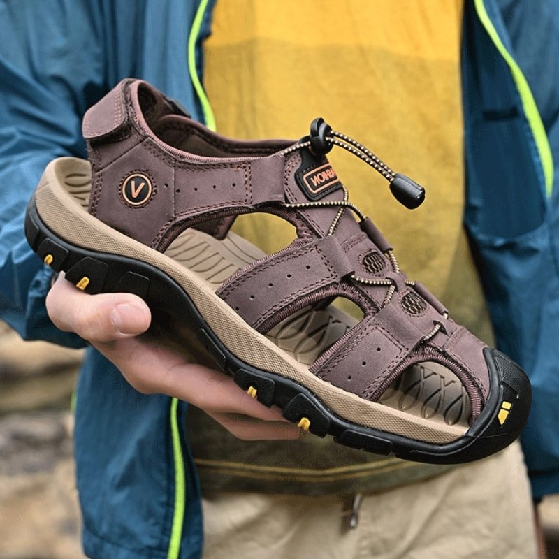 Men’s Hiking Sandals Comfort Sandals with Adjustable Straps