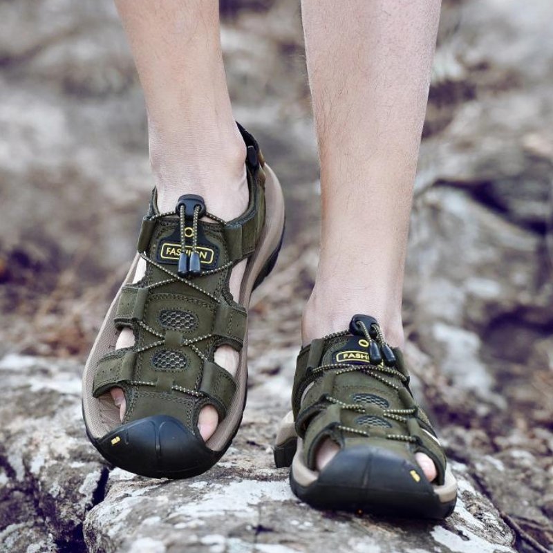 Men’s Hiking Sandals Comfort Sandals with Adjustable Straps