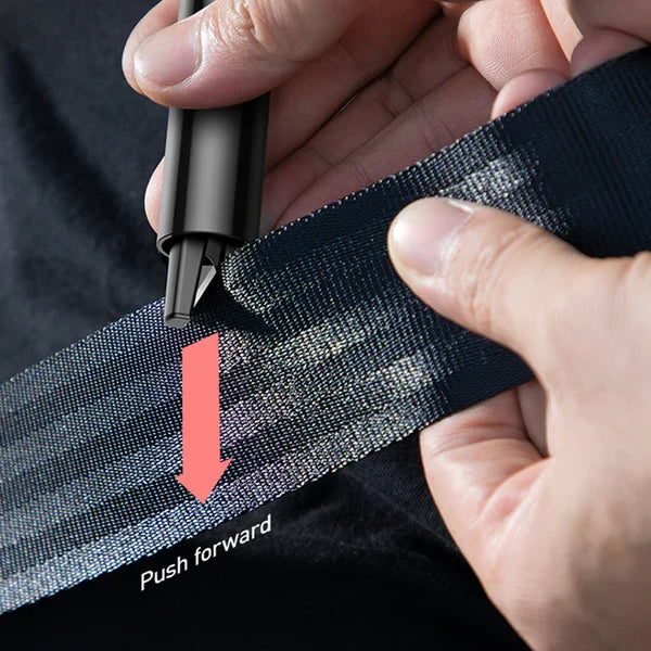 Auto Emergency Glass Window Breaker and Seat Belt Cutter