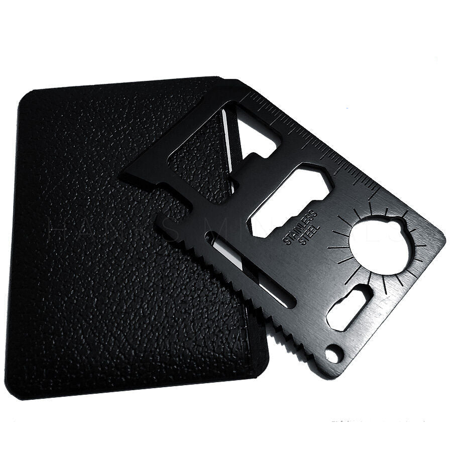 Credit Card Multi Tool – 11-in-1 Survival Card Tool for Wallet