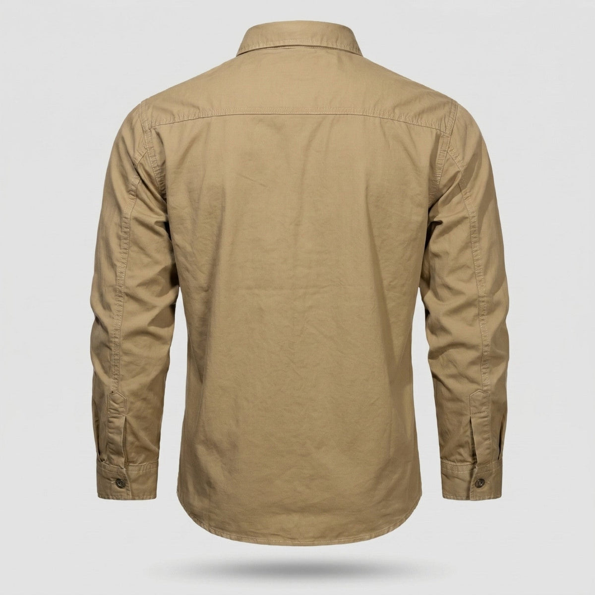 Men's Lightweight Long-Sleeve Outdoor Shirt – Durable Cotton Design