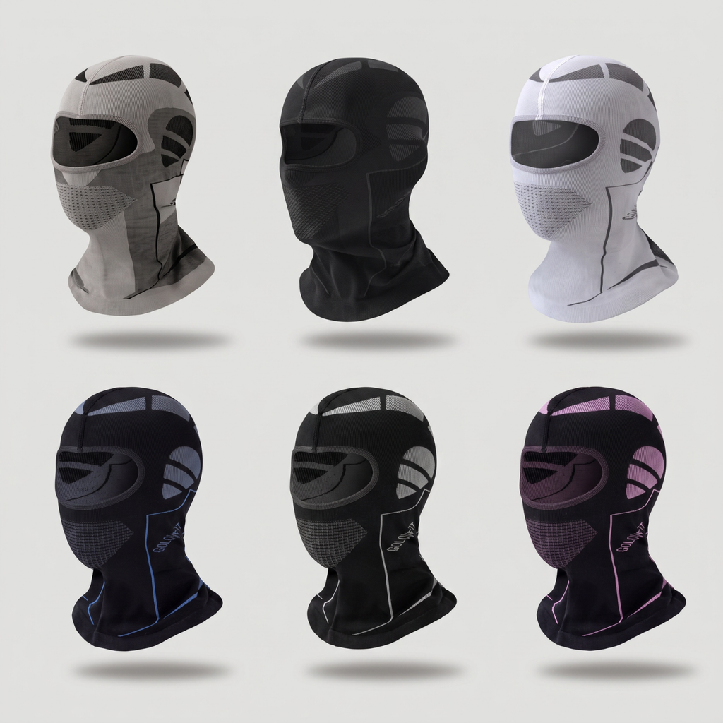 Thermal Balaclava - Breathable Mouth Panel - Hiking & Cycling Face Cover