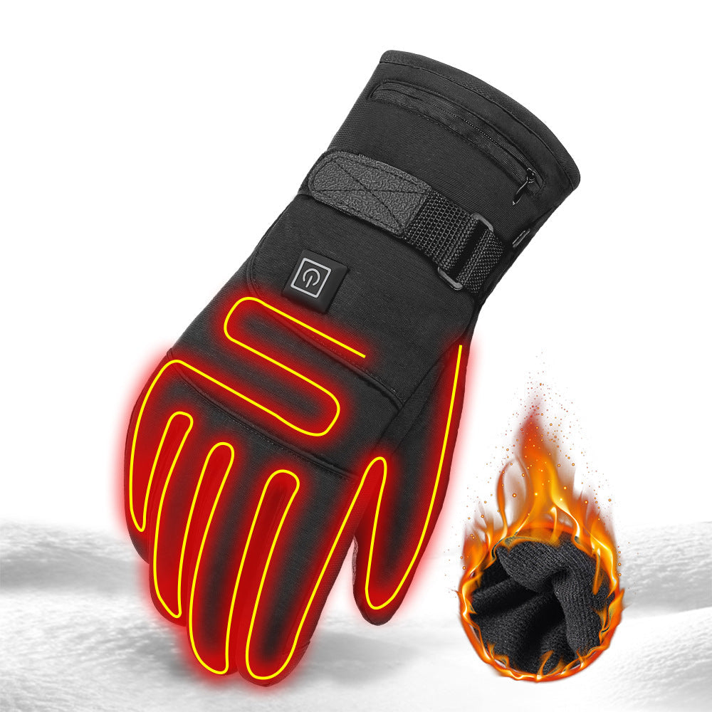 Electric Heated Gloves Waterproof Outdoor Thermal Wear