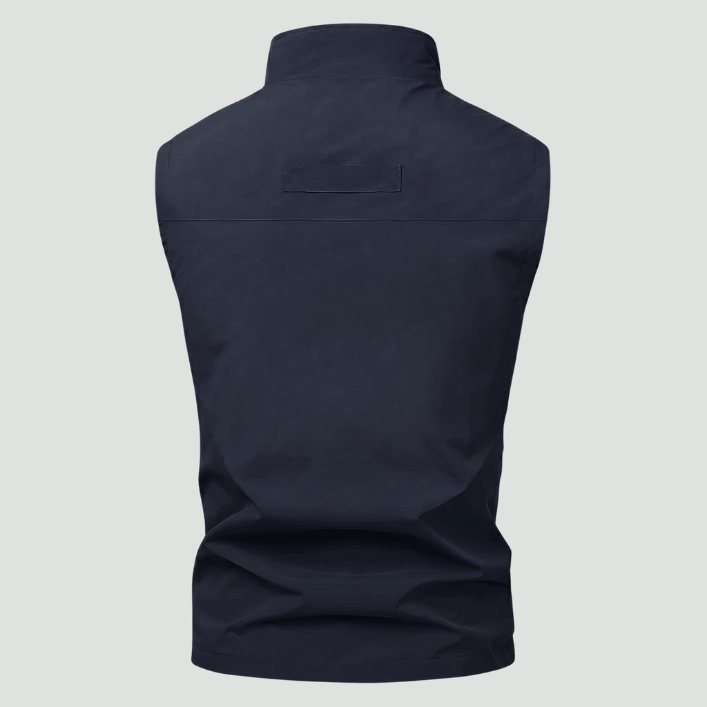 Lightweight Multi-Pocket Outdoor Gilet – Quick-Dry Layer for Active Use
