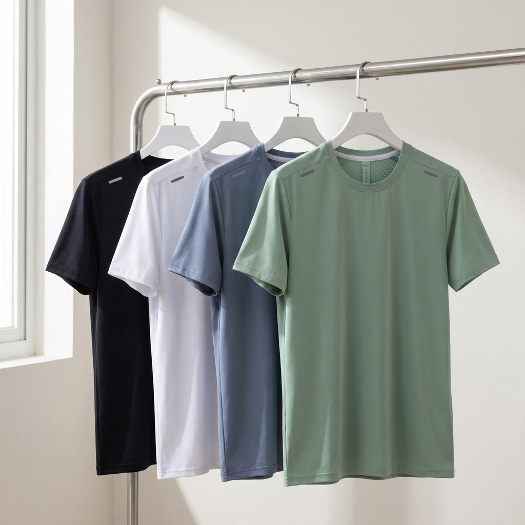 Men's Running T-Shirt - Quick-Dry Hiking & Outdoor - Moisture-Wicking Tee