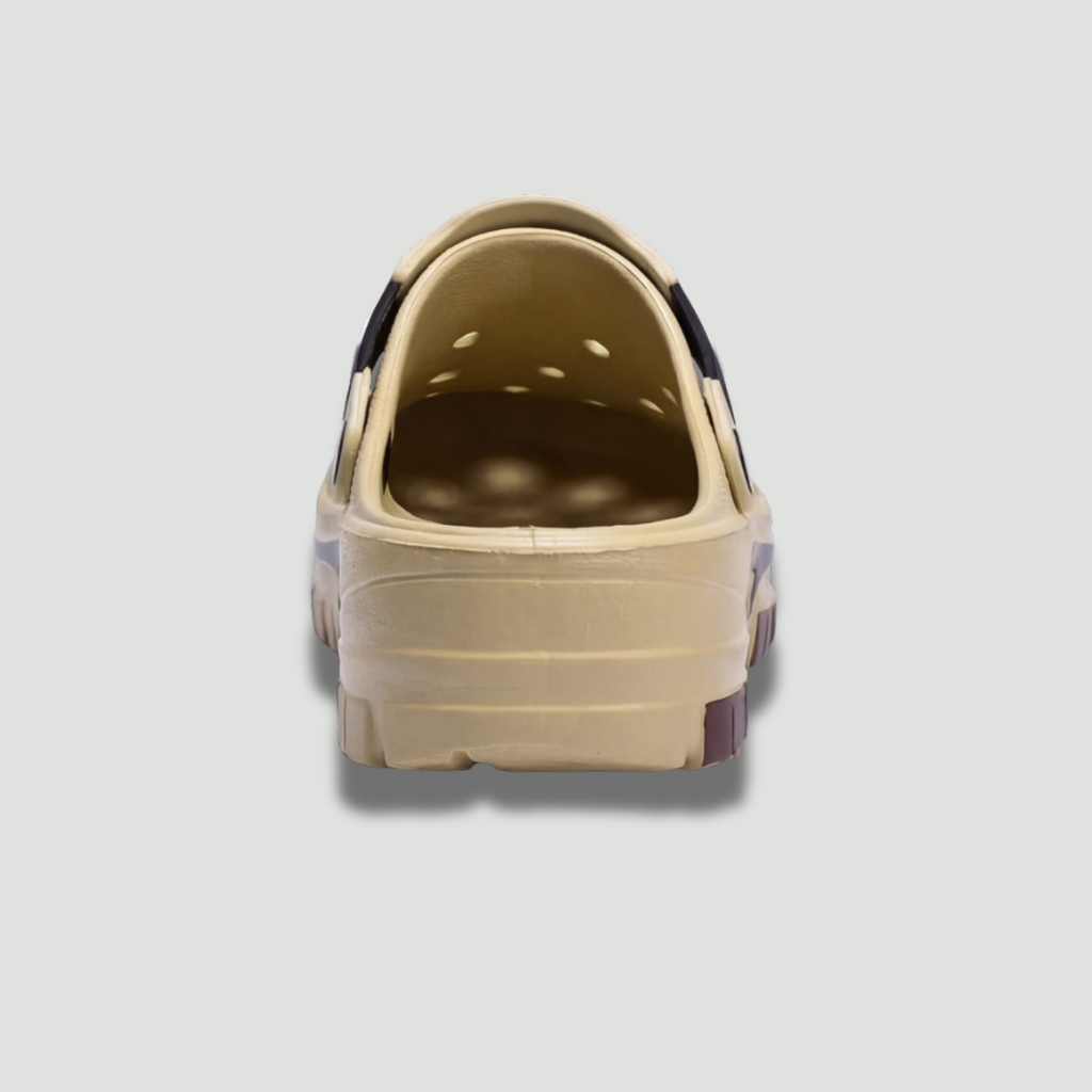 Men's Slide Sandals with Adjustable Heel Strap – Non-Slip Cushioned Sole for Outdoor Wear