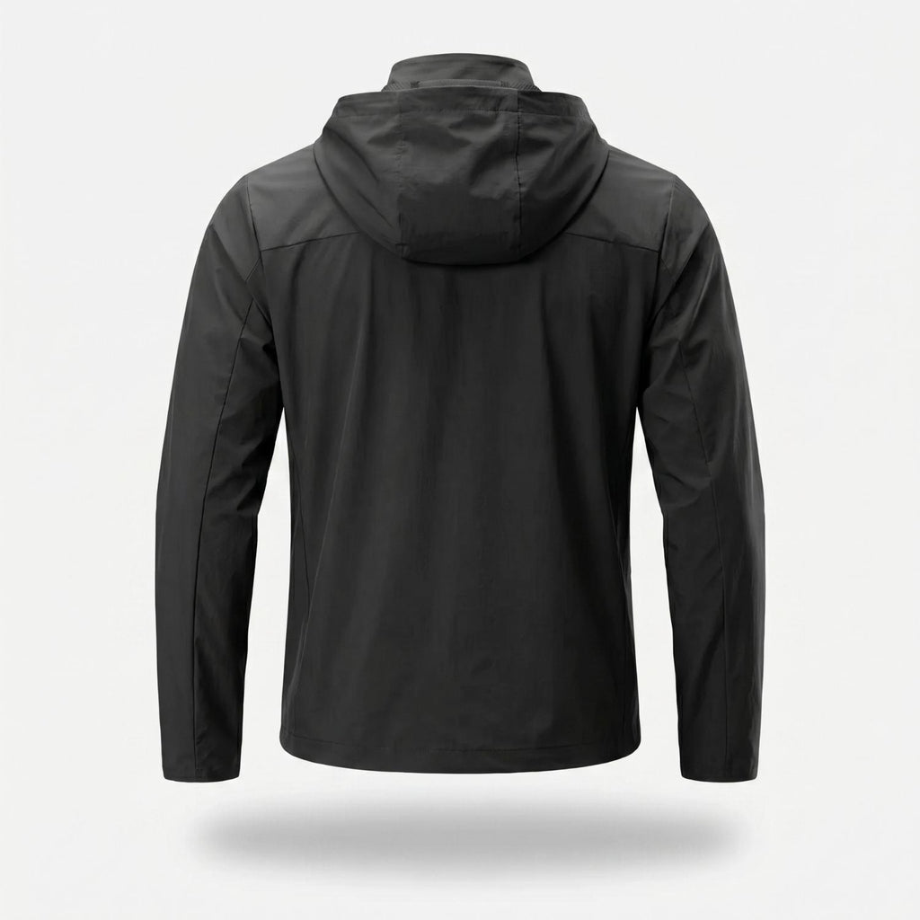 Men's Running Jacket - Lightweight Packable - Windproof & Water-Resistant