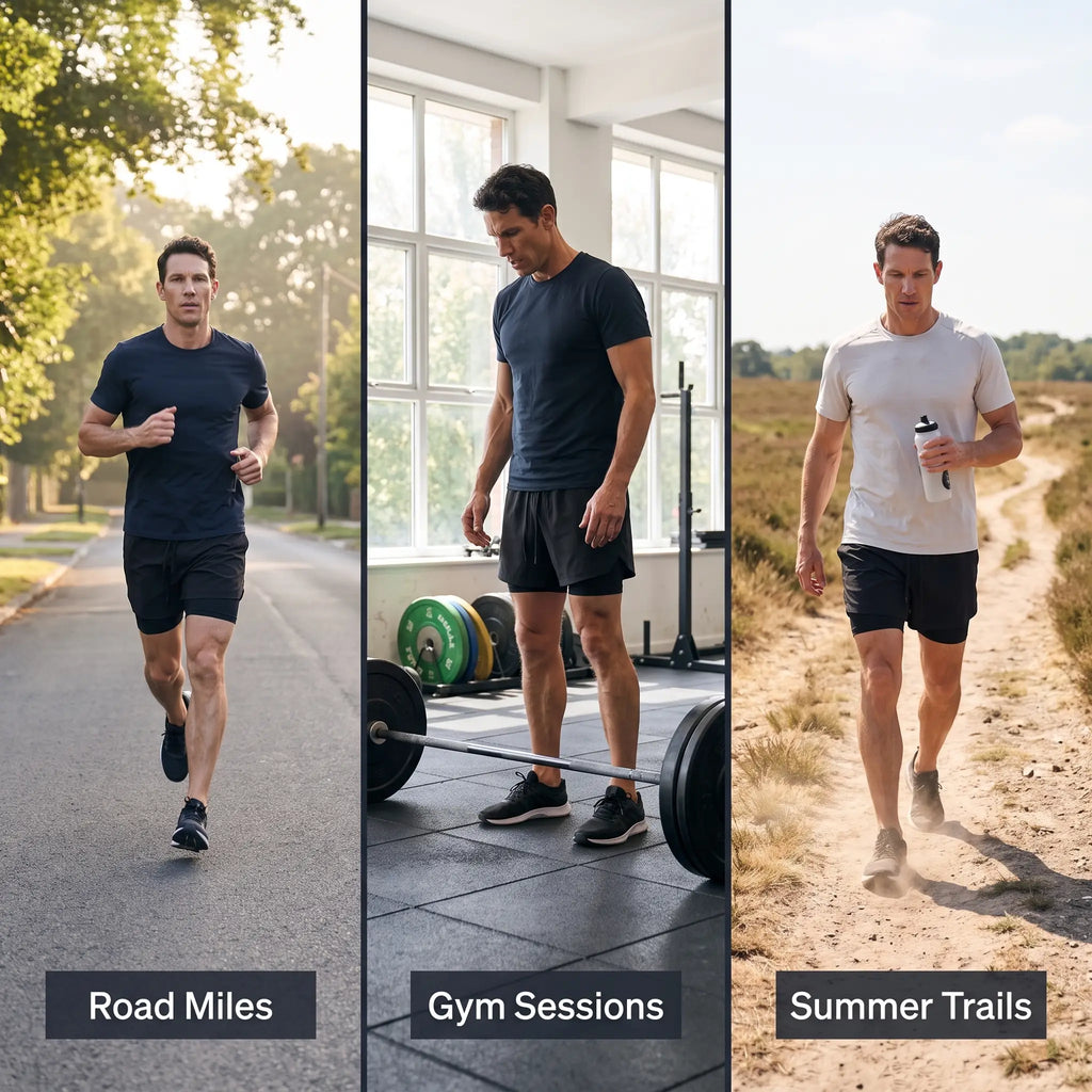 Men's Running Shorts - 2 in 1 Liner - Phone & Zip Pocket Gym Shorts