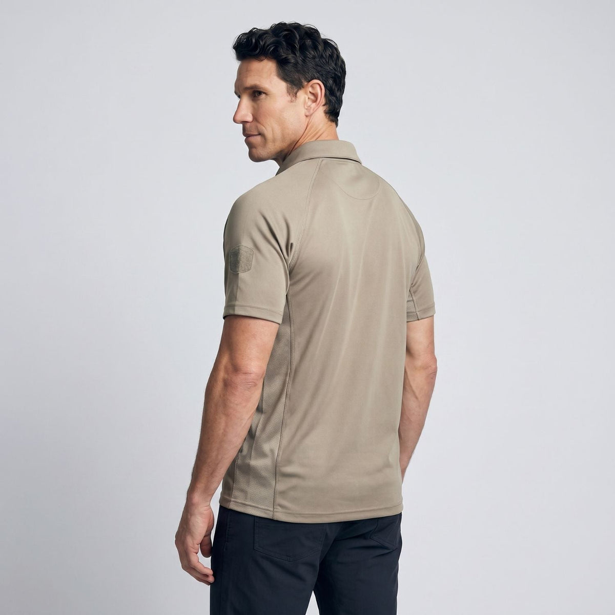Men’s Quick-Dry Polo Shirt – Zip Pocket - Hiking & Outdoor Top