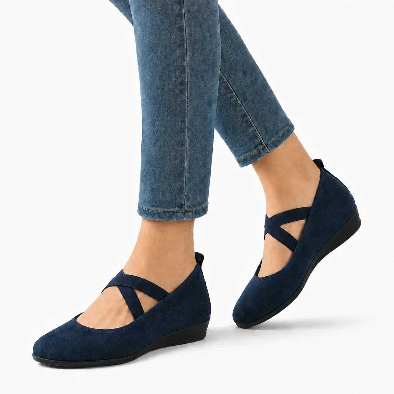 Women’s Comfort Arch Support Flats – Lightweight Comfort Shoes