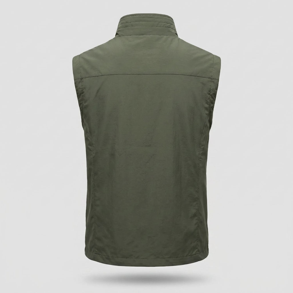 Lightweight Breathable Hiking Gilet – Multi-Pocket Outdoor Layer