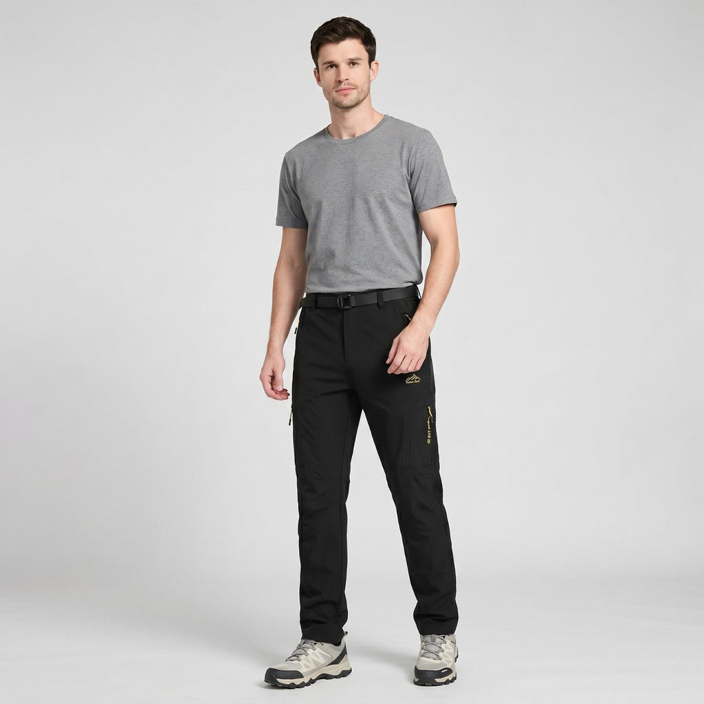Men's Hiking Trousers - Lightweight Quick-Dry Stretch Walking Trousers
