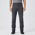 Men's Insulated Hiking Trousers - Fleece Lined Water-Resistant Softshell Trousers for Winter Walking