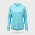 Women's Sun Hoodie - UPF 50+ Lightweight Hooded UV Protection Top