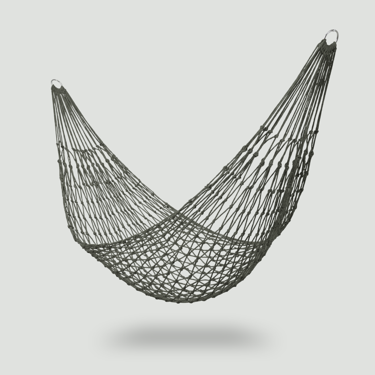 Lightweight Mesh Camping Hammock – Breathable Nylon Weave for Backpacking and Garden Use