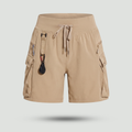 Women's Zippered Pocket Running Shorts – Lightweight Quick-Dry Athletic Shorts