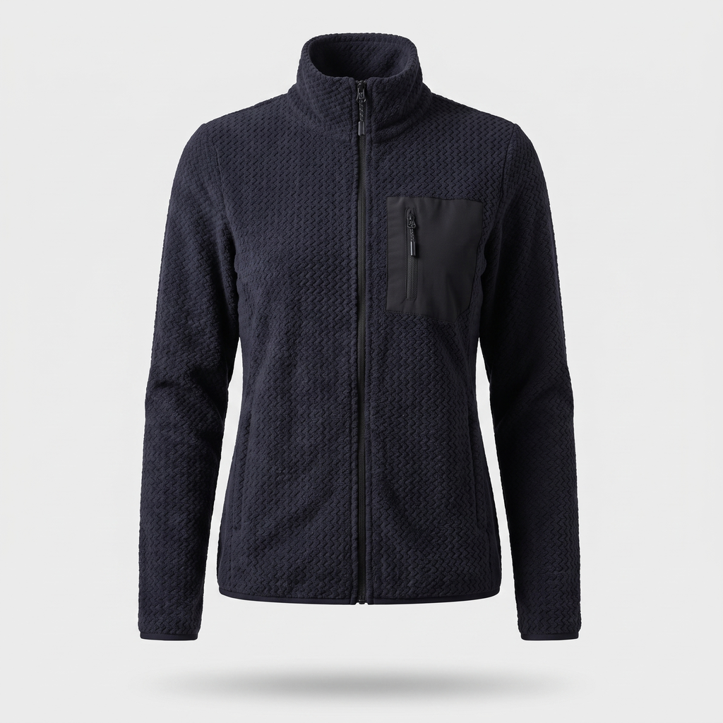 Women's Fleece Jacket - Full Zip Up Fleece - Walking & Hiking