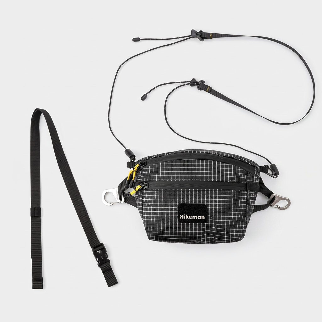 Tactical Waist Pack - Clip-On Hip Bag - Military-Style Outdoor Bag