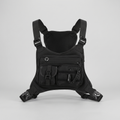 Men's Chest Bag - Multi-Pocket Chest Rig for Hiking and Dog Walking