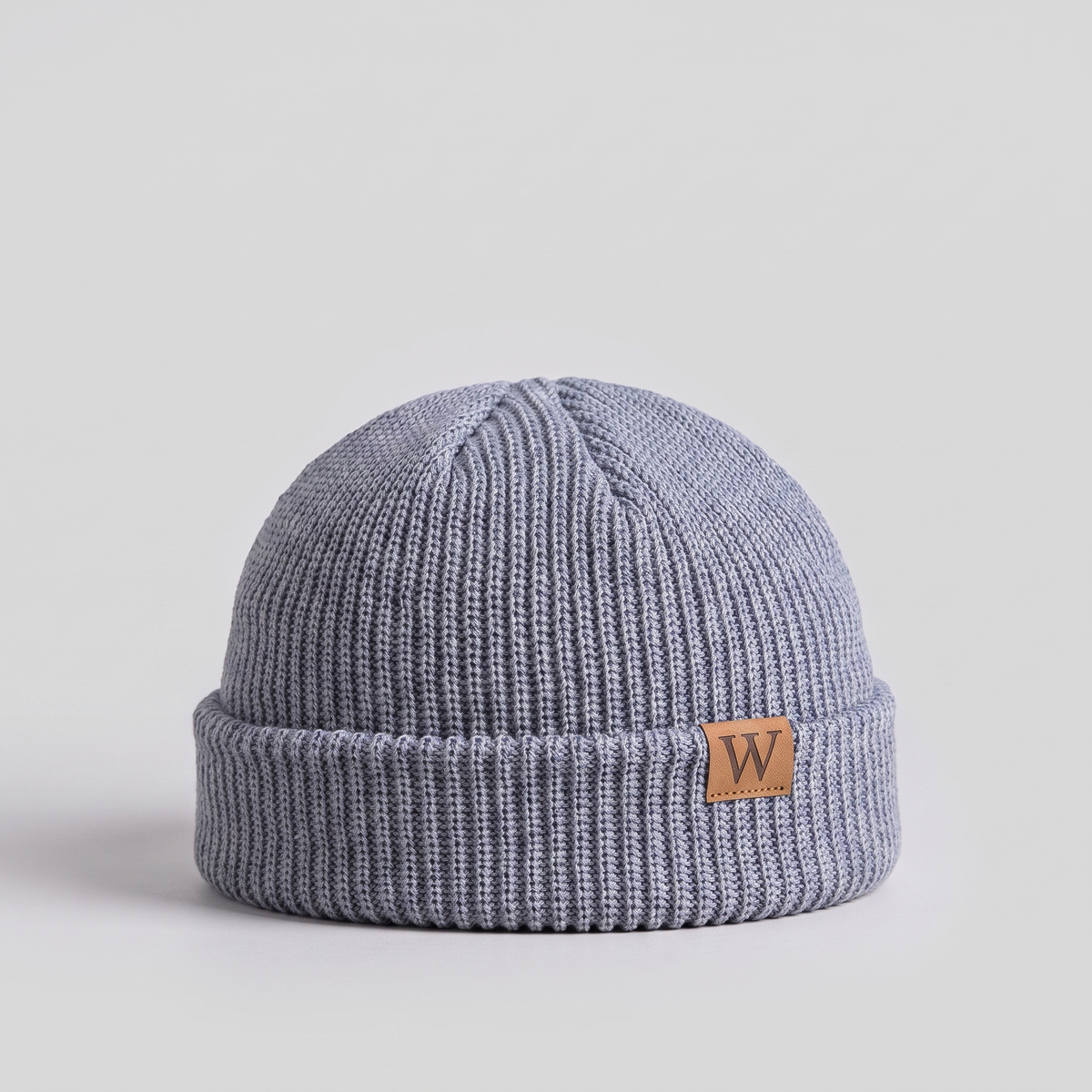 Beanie Hat - Ribbed Fisherman Beanie - Cuffed Winter Hat for Hiking