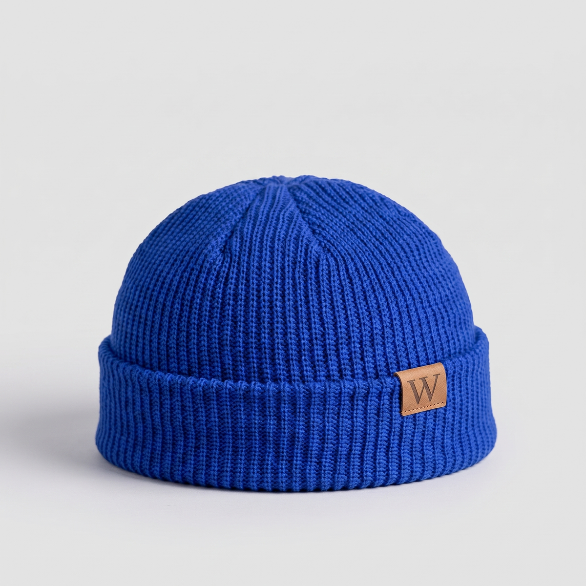 Beanie Hat - Ribbed Fisherman Beanie - Cuffed Winter Hat for Hiking