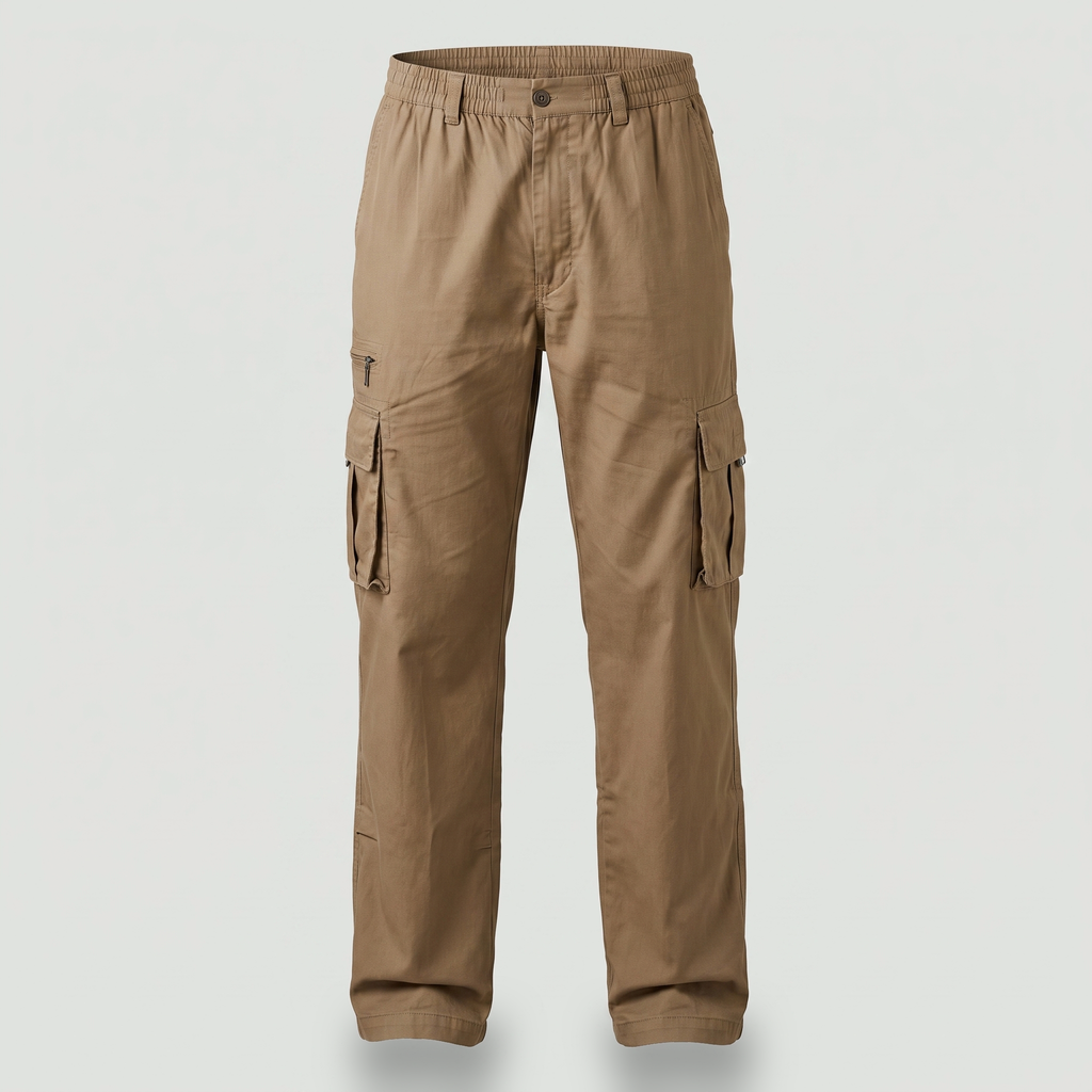 Men's Walking Trousers - Lightweight Cargo - Quick-Dry Hiking Trousers