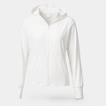 Women's Zip-Up Sun Hoodie - UPF 50+ Lightweight UV Protection Jacket