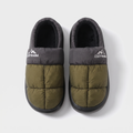Camp Slippers - Closed-Back - Warm Fleece-Lined Outdoor House Shoes
