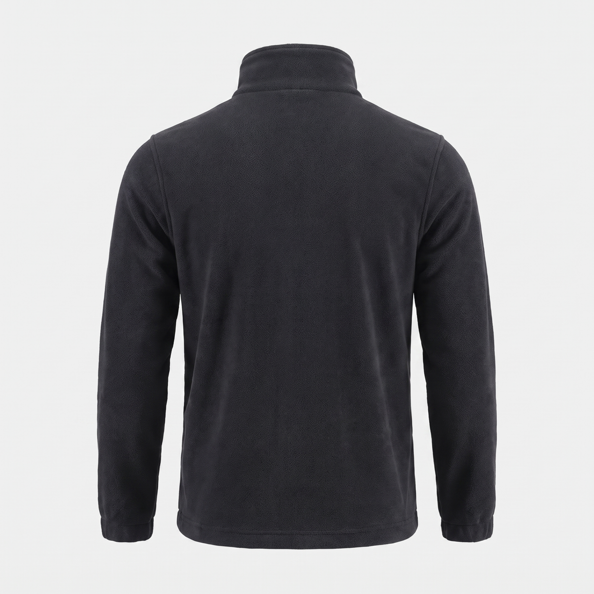 Men's Camo Fleece Jacket – Full Zip Stand Collar Outdoor Fleece