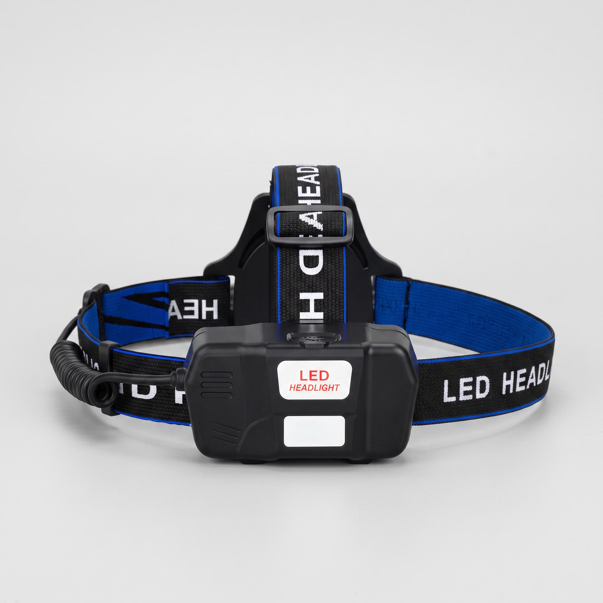 Head Torch - Rechargeable Tilting Zoom Beam - LED Headlamp for Fishing